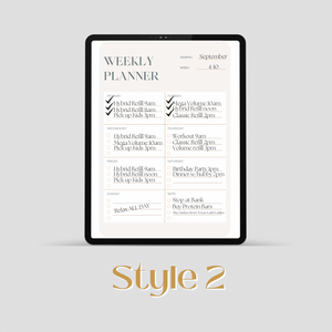 weekly digital planner
