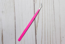 Load image into Gallery viewer, Bubble gum pink skinny Isolation tweezer